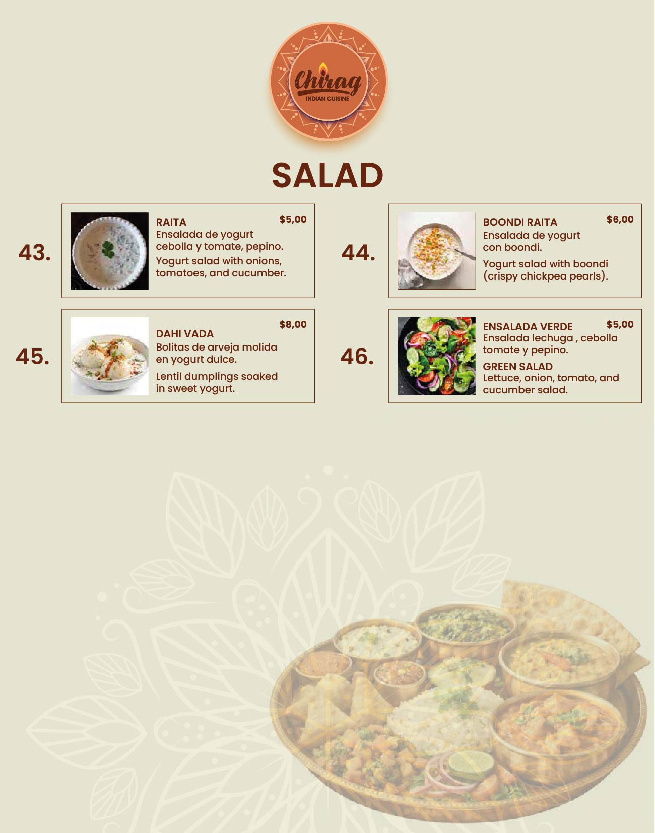 Hoja de Menú 06 - SALAD
